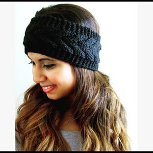 Final Sale-Gorgeous Crochet Knit Ear Warmers